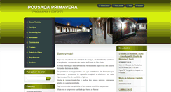 Desktop Screenshot of pousadaprimavera.com