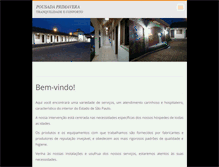 Tablet Screenshot of pousadaprimavera.com
